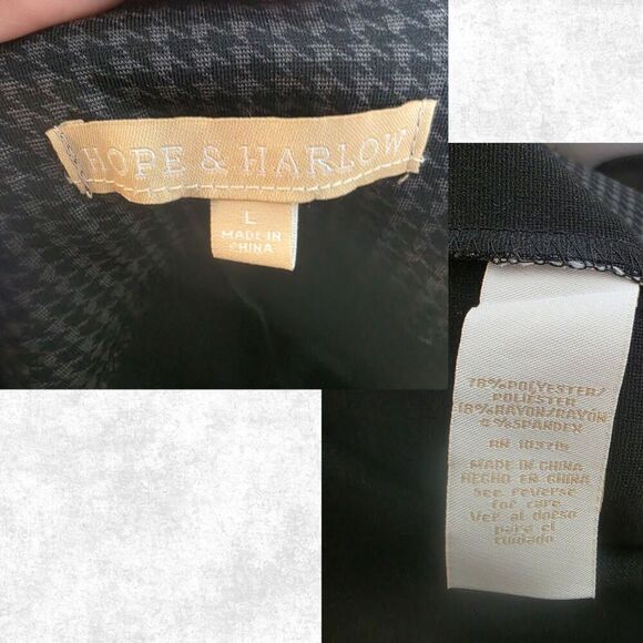 Vintage Italia Unisex Button Down Shirt Black Floral Texture XL Rock Grunge Alt - Picture 2 of 3